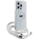 Karl Lagerfeld iPhone 15 Pro Case Crossbody IML Karl Head MagSafe, Transparent