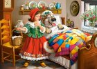 CASTORLAND Puzle Mīkla "Sarkangalvīte" Bērniem, 120 gab l Jigsaw Puzzle