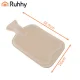 Ruhhy Rubber Hot Water Bottle 1.8L with Grey Plush Cover