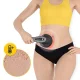 Rankinis anticeliulitinis masažuoklis 4FIZJO Body Shaping, pilkas / juodas