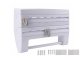 Shelf Kitchen Organizer Holder Box Spice Rack Paper Towel Foil Holder