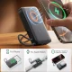 Joyroom JR-PBM02 Power Bank 10000mAh 22.5W 3-in-1 MagSafe with Built-in Cable - Black