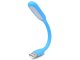 Silicone USB LED Lamp Light For Notebook & PC, Blue