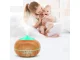 Air Humidifier, Aromatherapy Diffuser with Timer and RGB Lighting