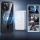 ESR Classic Hybrid Halolock MagSafe Case + Tempered Glass for iPhone 16 Pro Max, Clear
