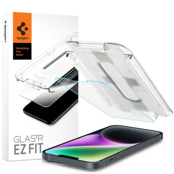 Spigen Glas.tR EZ Fit Privacy Tempered Glass for iPhone 13 / 13 Pro / 14 / 16e