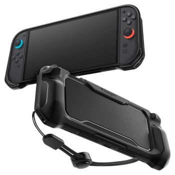 Spigen Rugged Armor Case for Nintendo Switch 2, Matte Black