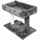 Cat Scratching Post with Bed and Toy 41cm