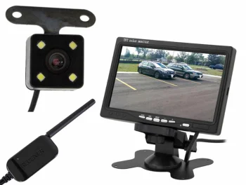 Wireless Rear View Camera with 7" LCD Monitor
