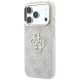 Guess 4G & Big Strass Logo Case for iPhone 17 Pro / 18 Pro, Pink