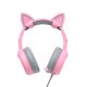Pink Gaming Headphones Havit H2233D RGB 50mm