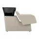 Gabbiano Elda Hairdressing Backwash Unit, Beige