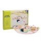 Bakalu Wooden Tea Set with Tray and Sweets, 12 Pieces