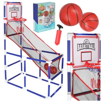 Portable Kids Arcade Basketball Game with 2 Balls and Pump KX3002