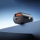 Orico MiniRing 30W USB-A & USB-C Car Charger - Black