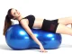 Peanut Gymnastic Ball with Pump 40x80cm, Red