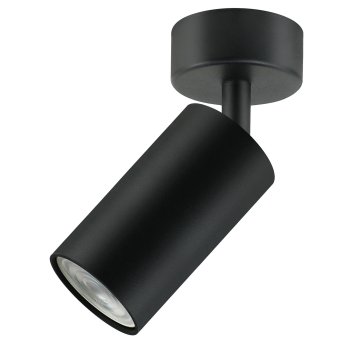 Maclean MCE451 B Wall/Ceiling Spotlight, GU10, Aluminum, Matte Black