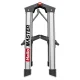 Hailo Master D70 2 x 2 Step Folding Stool, Silver