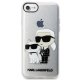 Karl Lagerfeld Transparent Hardcase for iPhone 7/8/SE 2020/2022 KLHCI8HNKCTGT