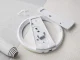 PS5 Vertical Cooling Stand for Pro and Slim with LED, White