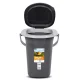 GreenBlue GB320AG Portable Toilet, 19L, Anthracite