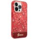 Guess iPhone 14 Pro Max Case Bandana Paisley Red