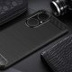 Huawei P50 Carbon Flexible Cover TPU Case, Black