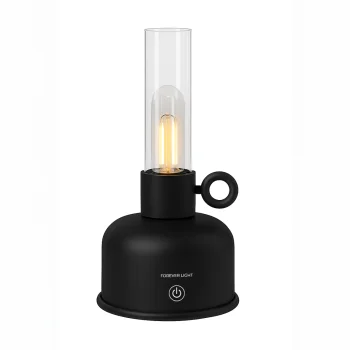 Vintage LED Lantern Forever Light FLR-02, Black