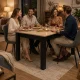 Dining Table for 4 People 120x80 cm ModernHome, Sonoma Oak