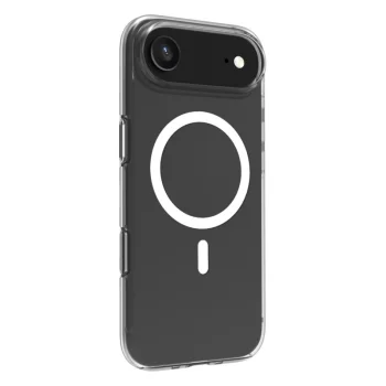 Roobix Clarion MagSafe dėklas telefonui iPhone 17 Air, skaidrus