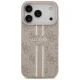 Guess 4G Printed Stripes MagSafe Case for iPhone 17 Pro, Pink