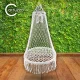 Carruzzo Queen Woven Hanging Chair with Canopy