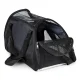 Travel pet carrier bag for cats and dogs, black