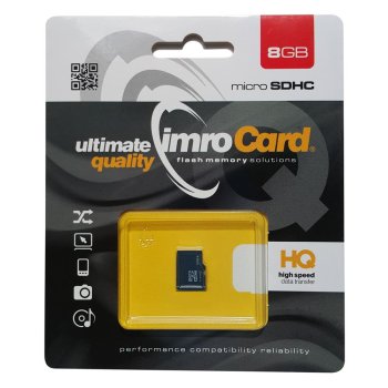 Imro 8GB microSDHC Class 4 Memory Card