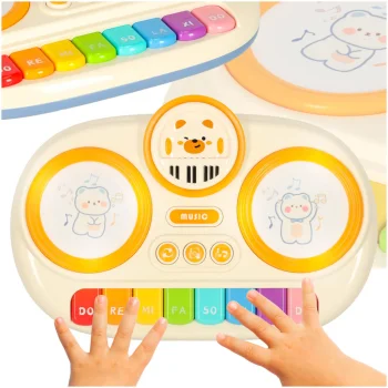 Interactive Kids Piano KX3226, Beige