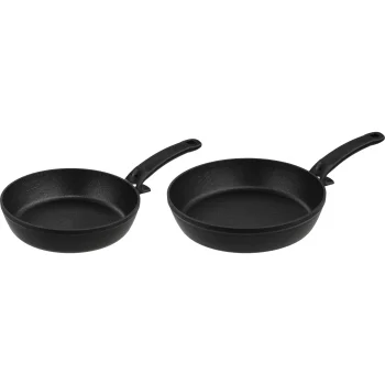 Fissler Adamant Comfort Frying Pan Set 24 cm and 28 cm, 2 Pieces