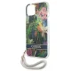 Guess Flower Strap Case for iPhone 13 mini, Blue