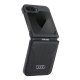 Audi Synthetic Leather MagSafe Case for Samsung Galaxy Z Flip 6 Black