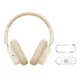 Baseus Bowie H1i Wireless Bluetooth Over-Ear Headphones, White
