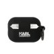 Karl Lagerfeld AirPods Pro 2 Case Silicone Choupette Head 3D, Black