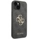 Guess 4G Big Metal Logo case for iPhone 15 - gray