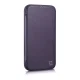 iCarer Leather Folio Case for iPhone 14 Plus with MagSafe, WMI14220715-DP, Dark Purple