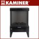 Kaminer Embego Electric Fireplace Heater 2000W with Flame Effect