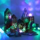 Magnetic Building Blocks, Glowing, 124 Pieces