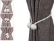 Decorative Clips Holders For Curtains Magnetically Strong, White