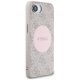 Guess 4G Circle Classic Logo MagSafe Case for iPhone 16e Pink