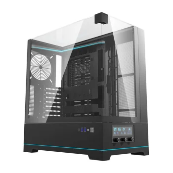 Darkflash DY450 PC Case without Fans, Black