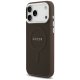 Guess Classic Logo MagSafe Phone Case Cover iPhone 17 Pro - Brown