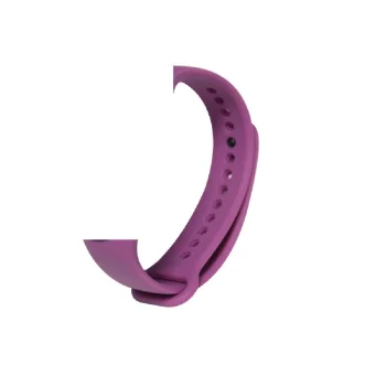 Devia Deluxe Sport Silicone Strap for Xiaomi Mi Band 5 / 6 / 7, Purple