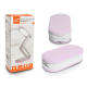 Foldable LED Desk Lamp LTC, Rechargeable with 3 Color Modes, 3000mAh, Pink